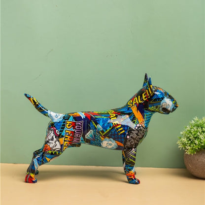 Graffiti Bull Terrier (3 colors)